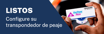Configure su transpondedor de peaje